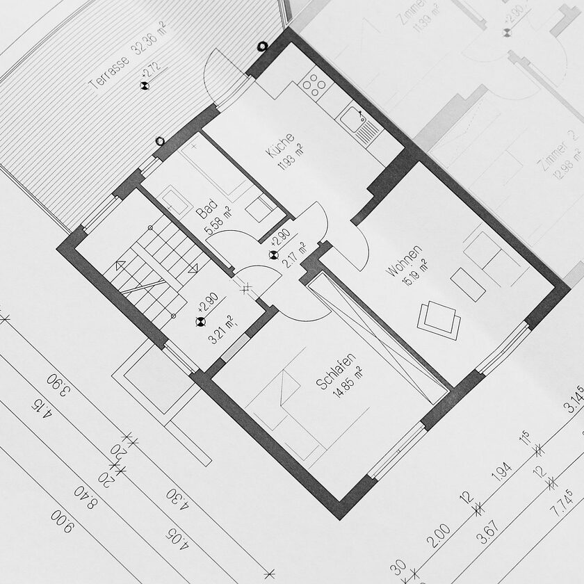 blueprint, floor plan, draft